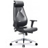 Кресло SitUp Mars (Марс) Black Chrome экокожа черный