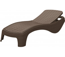 Шезлонг KETER Atlantic sun lounger (Атлантик) капучино 