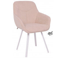 Стул поворотный Romeo Smile 360 b03 cream lux/белый