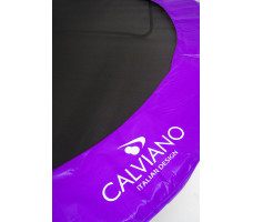 Батут с защитной сеткой Calviano 312 см - 10ft INSIDE master purple
