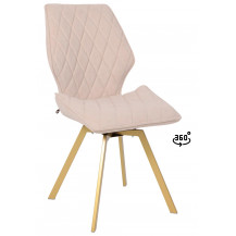 Стул поворотный Rafael M-R 360 d03 cream lux/золото Стул поворотный Rafael M-R 360 d03 cream lux/золото