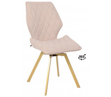 Стул поворотный Rafael M-R 360 d03 cream lux/золото