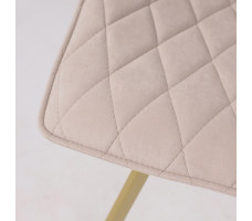 Стул поворотный Rafael M-R 360 d03 cream lux/золото