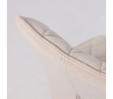 Стул поворотный Rafael M-R 360 d03 cream lux/золото