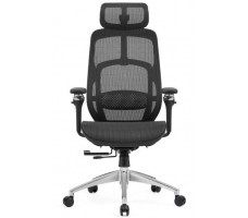 Кресло SPARX Ghost Plus Black/Black черный/черный