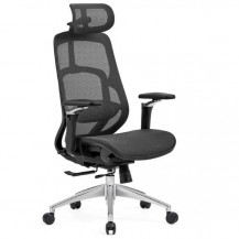 Кресло SPARX Ghost Plus Black/Black черный/черный