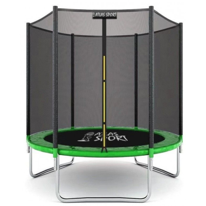 Батут Atlas Sport 140 см (4.5ft) без лестницы зеленый