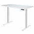 Стол с регулируемой высотой Electric Desk Compact White 136*80*3,6