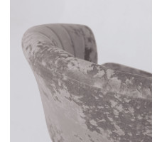 Стул поворотный SHELLY-R 360 m04 GREY BEIGE LUX/черный