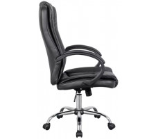 Кресло SitUp RAPID (Рапид) chrome экокожа черный