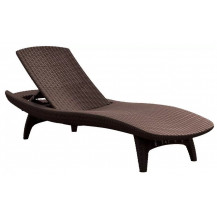 Шезлонг Pacific Lounger (Пацифик) коричневый Шезлонг Pacific Lounger (Пацифик) коричневый