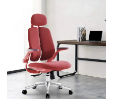 Кресло SitUp KWIN Red chrome (ткань Red/Red)