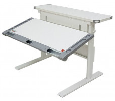 Регулируемый стол-парта COMF-PRO М7 Bianco с пеналами