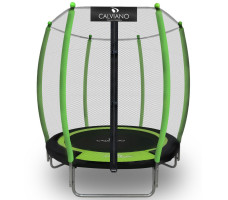 Батут с защитной сеткой Calviano 140 см - 4,5ft OUTSIDE master green (зеленый)