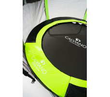 Батут с защитной сеткой Calviano 140 см - 4,5ft OUTSIDE master green (зеленый)