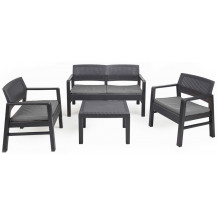 Комплект садовой мебели ProGarden Kilimanjaro set черный