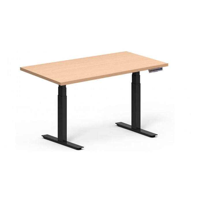 Подъемный стол Fit Focus Z-3 Black (двухмоторный) 1300*675*18 мм (черная рама)