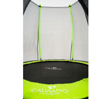 Батут с защитной сеткой Calviano 183 см - 6ft OUTSIDE master green (зеленый)