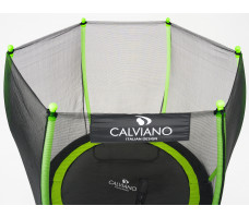 Батут с защитной сеткой Calviano 183 см - 6ft OUTSIDE master green (зеленый)