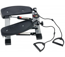 Степпер Atlas Sport AS-307 (silver) с эспандерами и ковриком
