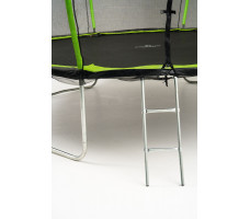 Батут с защитной сеткой Calviano 374 см - 12ft OUTSIDE master green (зеленый)