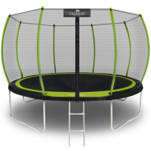 Батут с защитной сеткой Calviano 374 см - 12ft OUTSIDE master green (зеленый) Батут с защитной сеткой Calviano 374 см - 12ft OUTSIDE master green (зеленый)