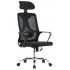 Кресло SitUp BIMA BLACK chrome (сетка Black/ Black)