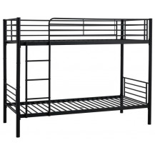Кровать HALMAR BUNKY 90*200 двухъярусная черный