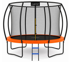 Батут AMETIST PRO Inside D374-12FT Blue/Orange