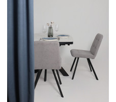 Стул Rommy b22 grey lux/черный