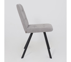 Стул Rommy b22 grey lux/черный