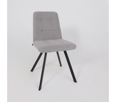 Стул Rommy b22 grey lux/черный