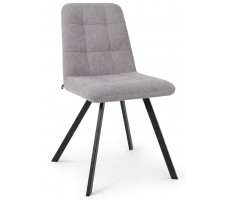 Стул Rommy b22 grey lux/черный