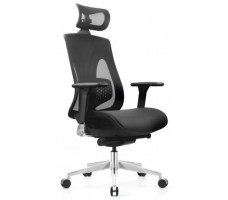 Кресло SitUp GALAXY Chrome (сетка Black/ткань Black)