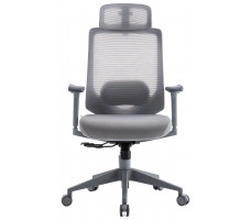 Кресло Evolution HybridFlex Grey серый