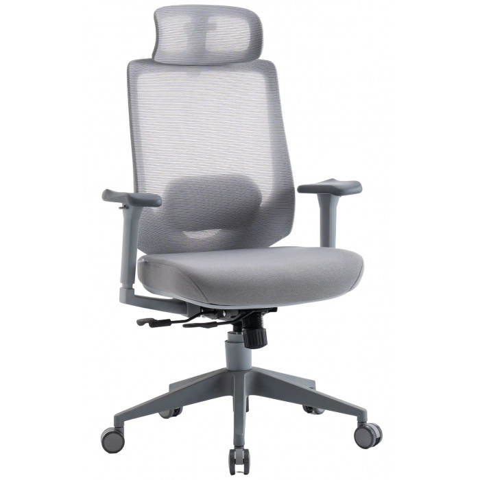 Кресло Evolution HybridFlex Grey серый