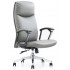 Кресло SitUp Margus (Маргус)  Grey Chrome экокожа серый