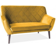 Диван SIGNAL KIER 2 Velvet Bluvel 68 карри/венге
