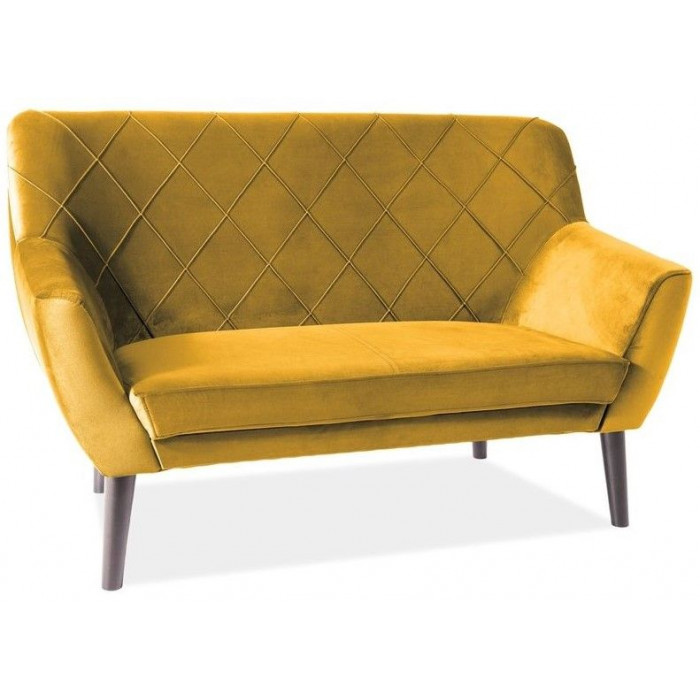 Диван SIGNAL KIER 2 Velvet Bluvel 68 карри/венге