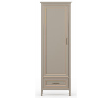 Шкаф Classic REG1D1S 68*40.5*203 глиняный серый