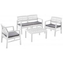 Комплект садовой мебели ProGarden Java set белый Комплект садовой мебели ProGarden Java set белый