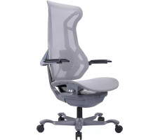 Кресло Everprof Atom (Атом) Grey сетка серый