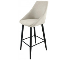 Стул Гальваник Монти полубарный ткань Catania Ivory