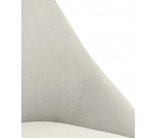Стул Гальваник Монти полубарный ткань Catania Ivory