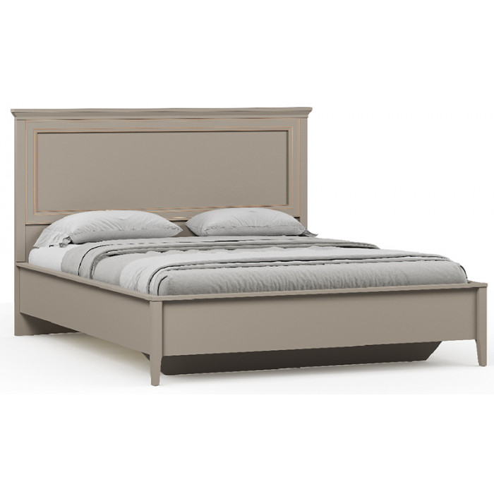 Кровать Classic LOZ160х200 Д 160*200 глиняный серый (с гибким основанием)