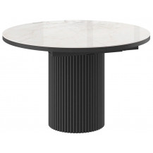 Стол Askar Round SLIDE-116 BRECHA GLOSS PREMIUM CER/черный Стол Askar Round SLIDE-116 BRECHA GLOSS PREMIUM CER/черный