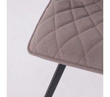 Стул поворотный Rafael M b05 LATTE LUX/черный