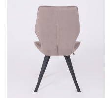 Стул поворотный Rafael M b05 LATTE LUX/черный