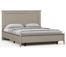 Кровать Classic LOZ160х200 М 160*200 глиняный серый (с металлическим основанием)