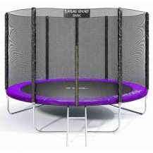 Батут Atlas Sport 312 см - 10ft BASIC (3 ноги) с лестницей фиолетовый Батут Atlas Sport 312 см - 10ft BASIC (3 ноги) с лестницей фиолетовый